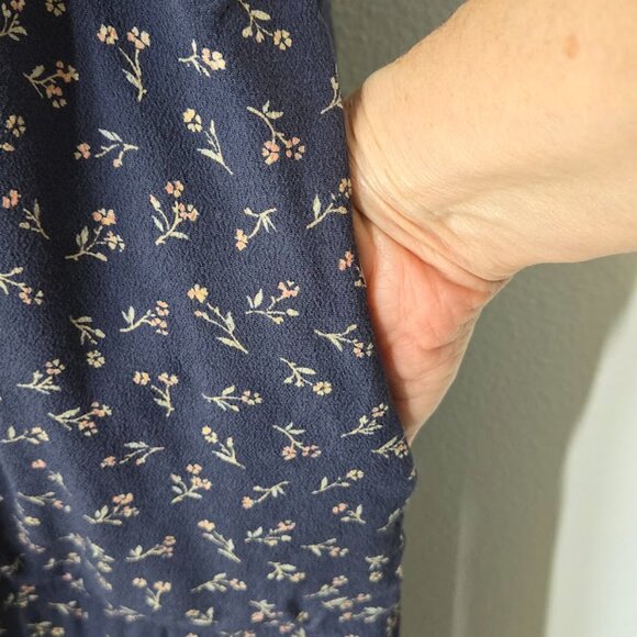 MADEWELL easy midi dress in spring fling Sz S - Picture 5 of 11